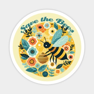 Save the Bees Magnet